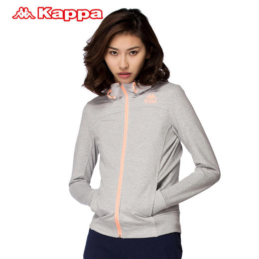 kappakappa卡帕女运动卫衣春季运动服上衣背靠背官方女运动外套