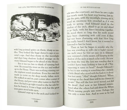英文原版 The Chronicles of Narnia 纳尼亚传奇平装 7册盒装 C.S.LEWIS 青少年奇幻小说文学 学生课外阅读 lion witch &amp; wardrobe 商品图2