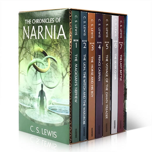 英文原版 The Chronicles of Narnia 纳尼亚传奇平装 7册盒装 C.S.LEWIS 青少年奇幻小说文学 学生课外阅读 lion witch &amp; wardrobe 商品图0