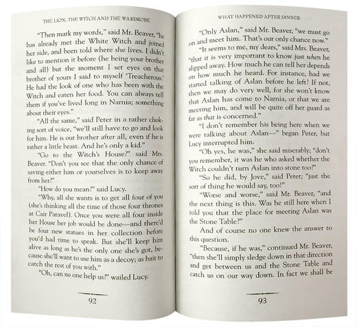 英文原版 The Chronicles of Narnia 纳尼亚传奇平装 7册盒装 C.S.LEWIS 青少年奇幻小说文学 学生课外阅读 lion witch &amp; wardrobe 商品图3
