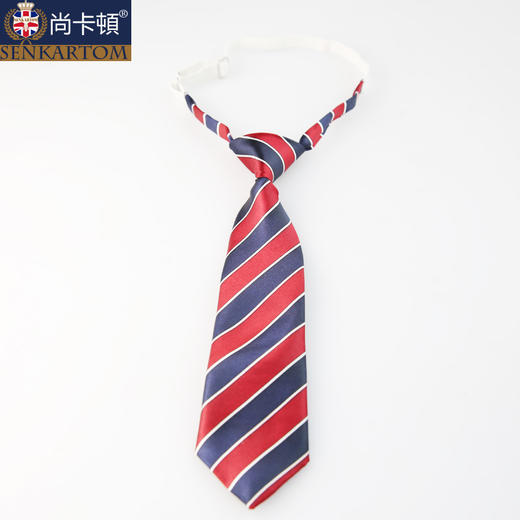 尚卡顿 英伦风儿童领带中学生领带学生领带 商品图2