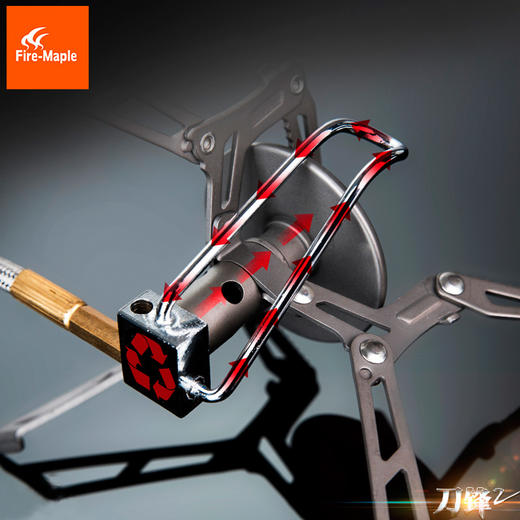 火枫 刀锋2 钛炉头 分体式 商品图2