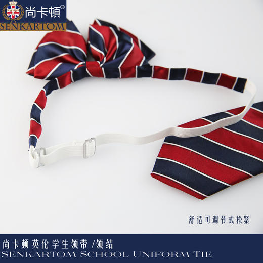 尚卡顿 英伦风儿童领带中学生领带学生领带 商品图3
