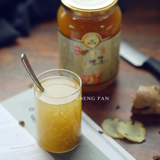 原装进口韩国蜂蜜生姜茶1080g 商品图0