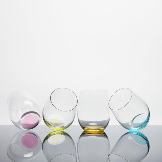 醴铎快乐O型彩色水晶杯4个套装 商品图3