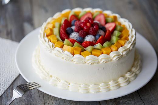 鲜果缤纷动物奶油蛋糕 商品图1