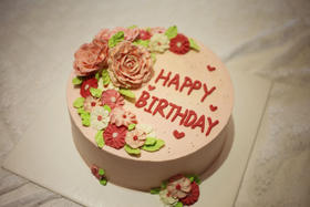 女士款 小雏菊 五瓣花 玫瑰 半边花朵堆 韩式裱花