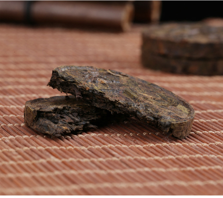 黑茶渠江薄片茶业奉家渠江薄片蓝色星河250g