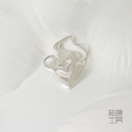 温暖怀抱 / 925银胸针【定制：7-15天】 ○ 箭儒工房 商品图3