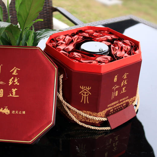 【烟酒人士必备】金线莲宝肝茶叶可选养生a大八角礼盒装5gx60泡 b高档玻璃镜面礼盒装 5gX50泡 商品图1