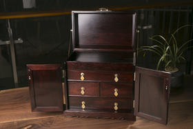 「小叶紫檀」官皮箱（大）