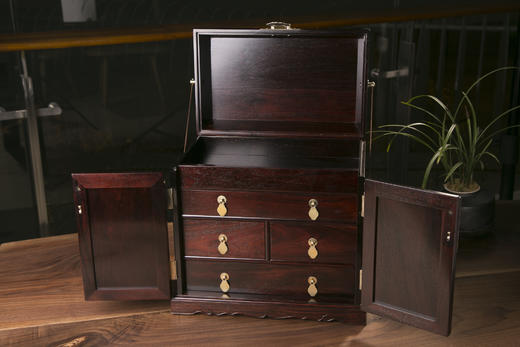 「小叶紫檀」官皮箱（大） 商品图0