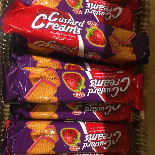 安妮牌草莓奶油夹心饼干90g2