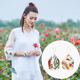 听蝉民族风刺绣半指套 / 杨老师同款 / 现货