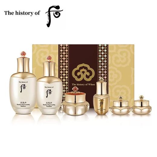 韩国后天气丹花献光彩紧颜系列礼盒6件套/111983 补水保湿提拉紧致礼盒 商品图0