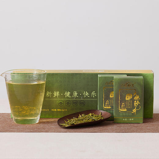 【新茶】百鸟峥茗丨大佛龙井 绿茶 长条礼盒装 方便便携 特级 80g 2025年新茶 商品图0