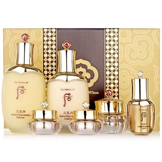 韩国后天气丹花献光彩紧颜系列礼盒6件套/111983 补水保湿提拉紧致礼盒 商品图4