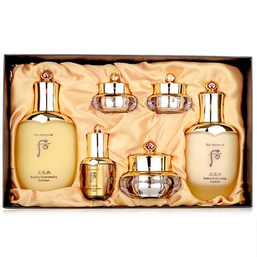 韩国后天气丹花献光彩紧颜系列礼盒6件套/111983 补水保湿提拉紧致礼盒 商品图5