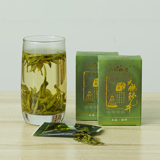 【新茶】百鸟峥茗丨大佛龙井 绿茶 长条礼盒装 方便便携 特级 80g 2025年新茶 商品图3