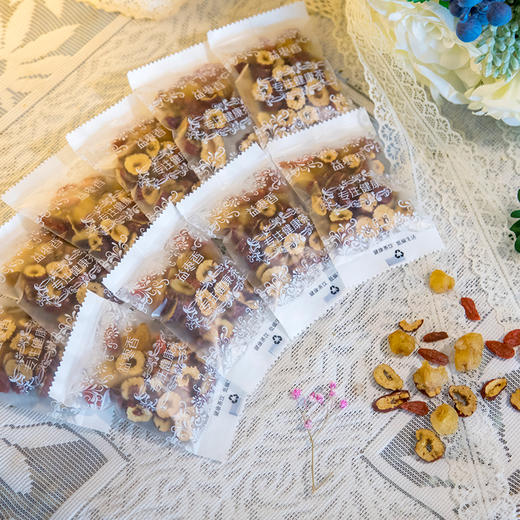 桂圆伴侣茶 组合养生茶  桂圆红枣片枸杞茶 商品图3