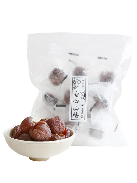 【新人专享】食味的初相 兴隆空心山楂 单包装 原果山楂 酸甜可口  100g 商品图4