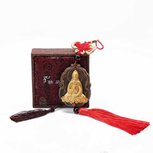 【汽车配饰】*汽车挂件 车内装饰用品观音汽车挂饰炭雕车挂工艺品 商品图4