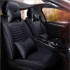 【汽车坐垫】棉麻皮革全包围四季垫通用汽车坐垫汽车座垫套 商品缩略图3