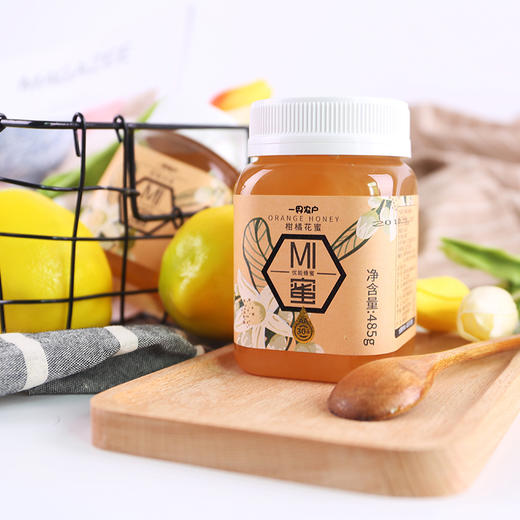 【零添加，非浓缩】柑橘花优能蜂蜜485g/瓶 蜂农自产 全国包邮 商品图2