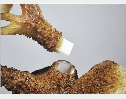 【家居摆件】。树脂工艺品欧式家居摆件结婚创意礼品情侣仿真鹿头摆件 商品图4