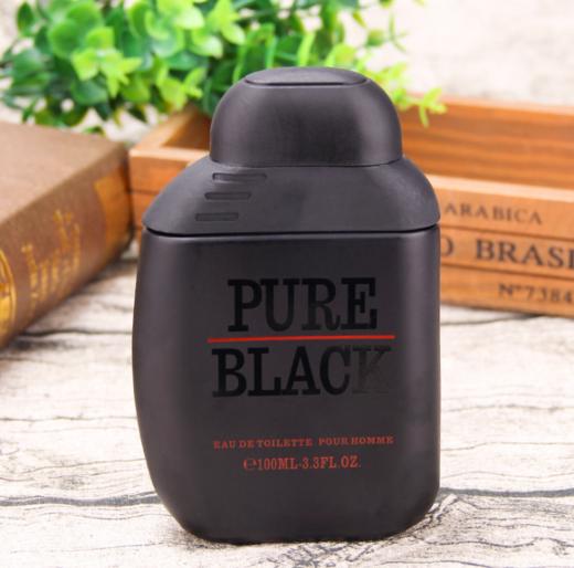 【男士香水】PURE BLACK 男士香水100ml 持久烟草味木质皮革香调 商品图4