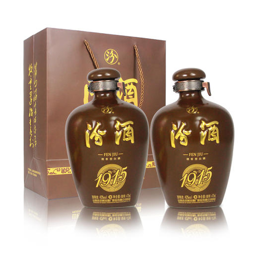 1号自提点汾酒1915汾酒股份42度475ml2礼盒装