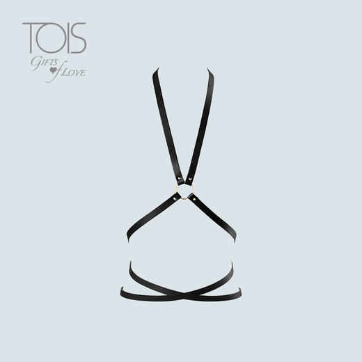 西班牙MAZE 多位式束身绑带50度灰 情趣tiao情捆绑时尚穿搭配饰 商品图7