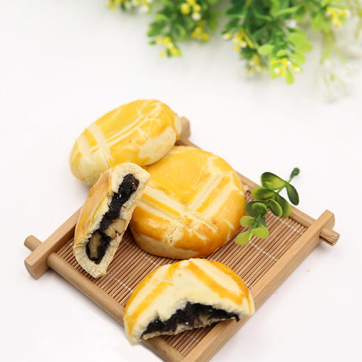 低糖奶酥黑麻饼 商品图0