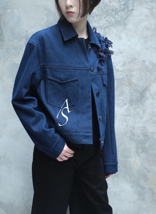 XUZHI 深蓝色单宁外套 商品图3