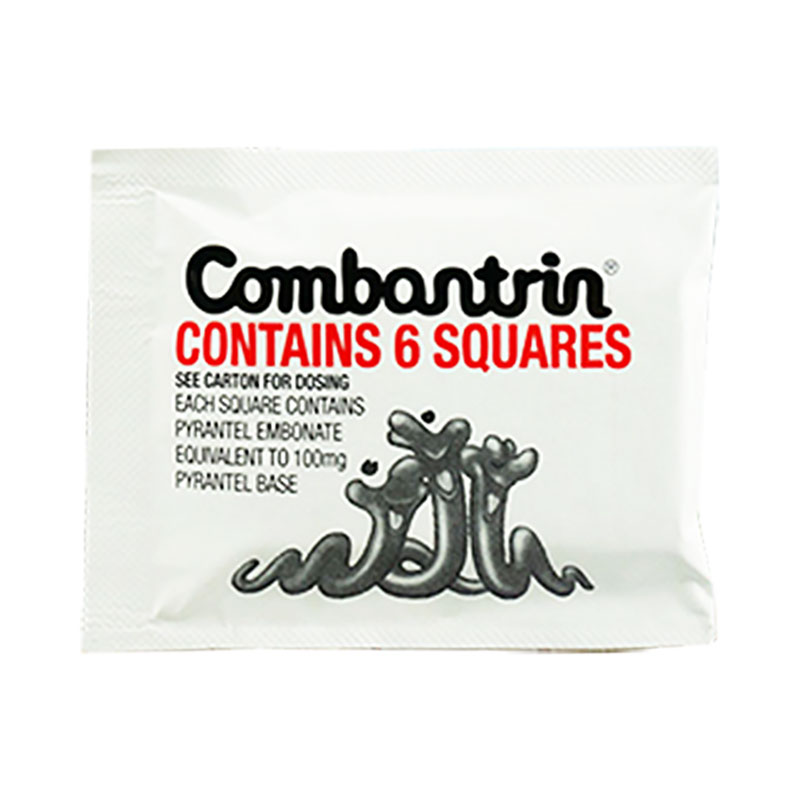 combantrin宝宝成人打虫驱虫巧克力一盒4包，宁波发货