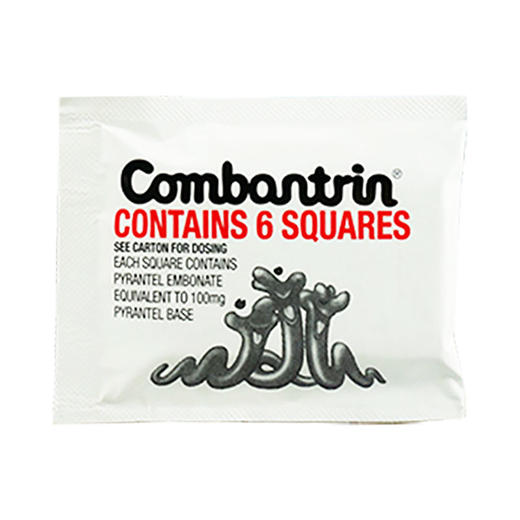 combantrin宝宝成人打虫驱虫巧克力一盒4包，宁波发货 商品图0