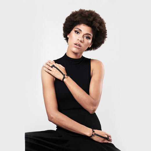 【新手推荐】西班牙MAZE 戒指手环带 50度灰 情趣tiao情捆绑配饰 商品图3