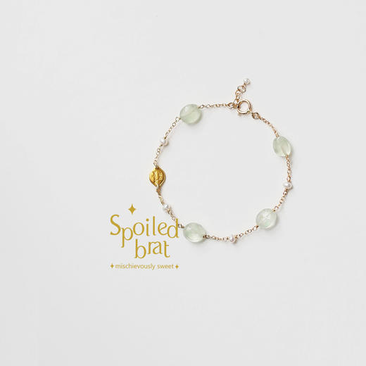 SpoiledBart Jewelry 葡萄晶珍珠手链 商品图1