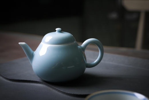 「茶器」天蓝梨秋壶 商品图0