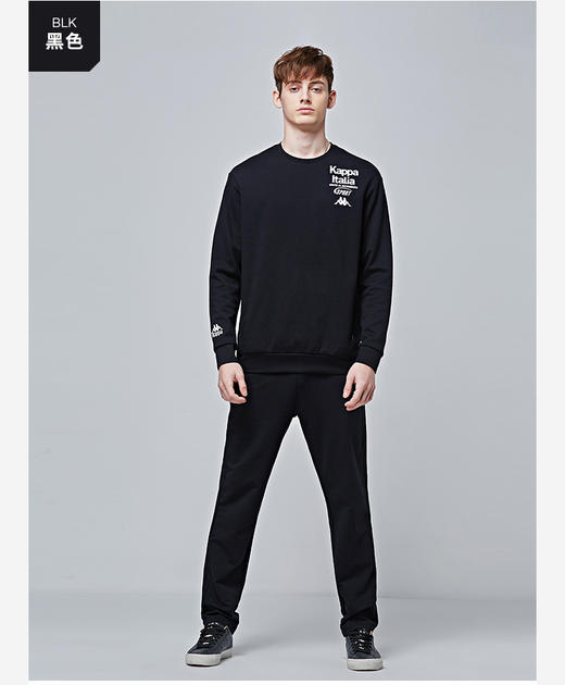 【服饰鞋包】kappa卡帕运动裤男长裤 直筒针织长裤男士卫裤背靠背裤子新品 商品图4