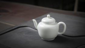「茶器」月白文心壶