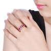 DENG HUA 天然红宝石钻石戒指 商品缩略图3