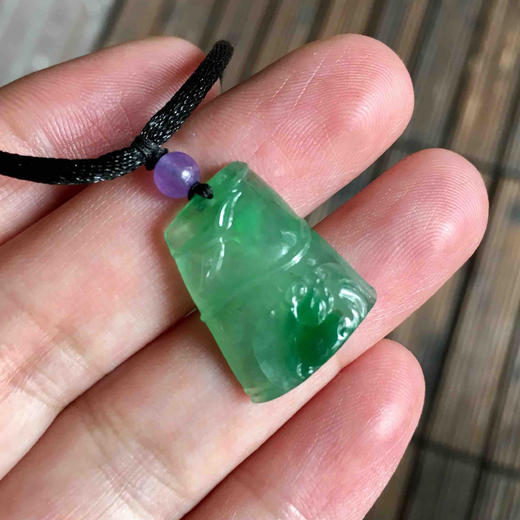冰种阳绿翡翠节节高 商品图7