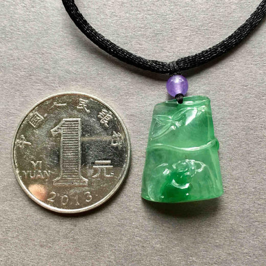 冰种阳绿翡翠节节高 商品图3