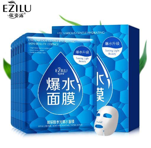 【面膜】。依姿露爆水保湿面膜清爽润肤30g精华液面膜贴面部护肤品 商品图1