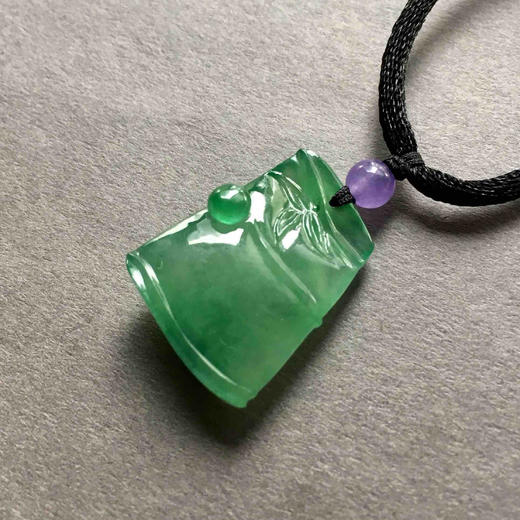 冰种阳绿翡翠节节高 商品图4