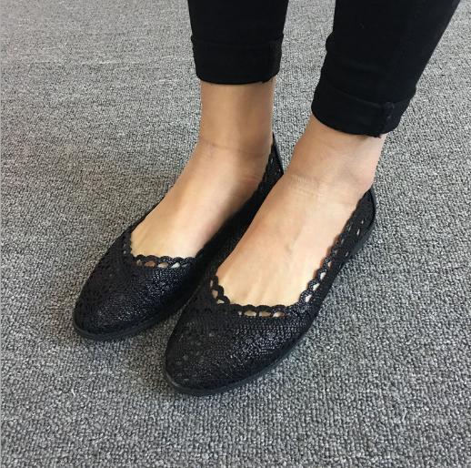 【服饰鞋包】蕾丝平底鞋舒适女单鞋百搭女鞋 商品图3