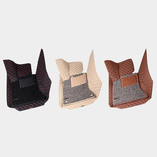 【专车定制】牧宝807双层全包围皮革汽车脚垫 商品图4