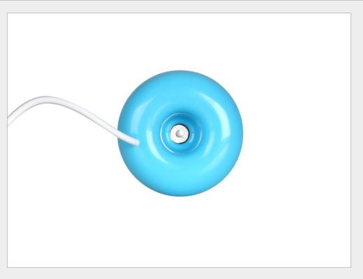 【家用电器】 甜甜圈加湿器usb办公室桌面迷你加湿器便携式空气净化器创意 商品图3