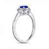 DENG HUA 天然蓝宝石钻石戒指 商品缩略图1